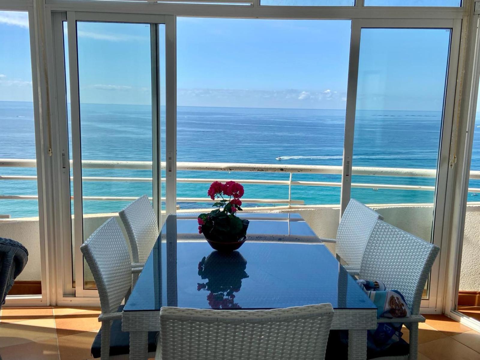Seaview Apartment Playa De Oro 13Rd Floor Con Parking Calpe Bagian luar foto