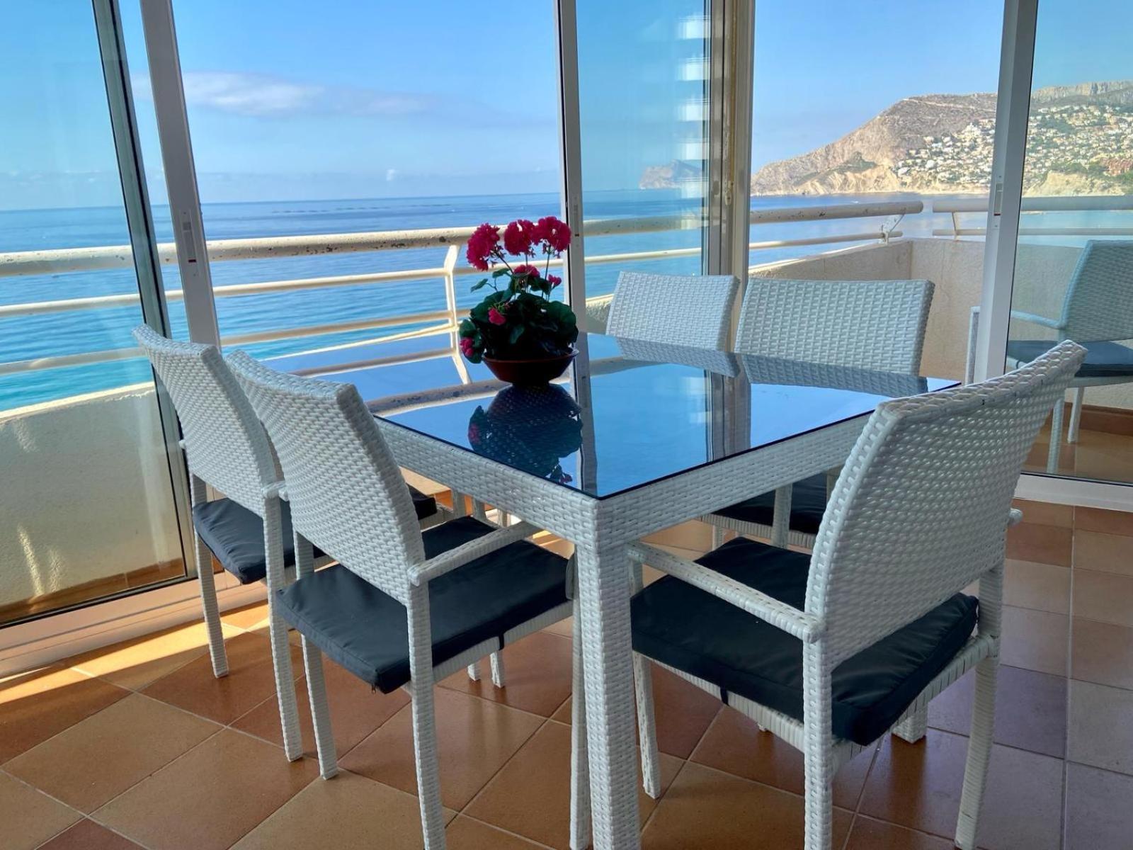 Seaview Apartment Playa De Oro 13Rd Floor Con Parking Calpe Bagian luar foto