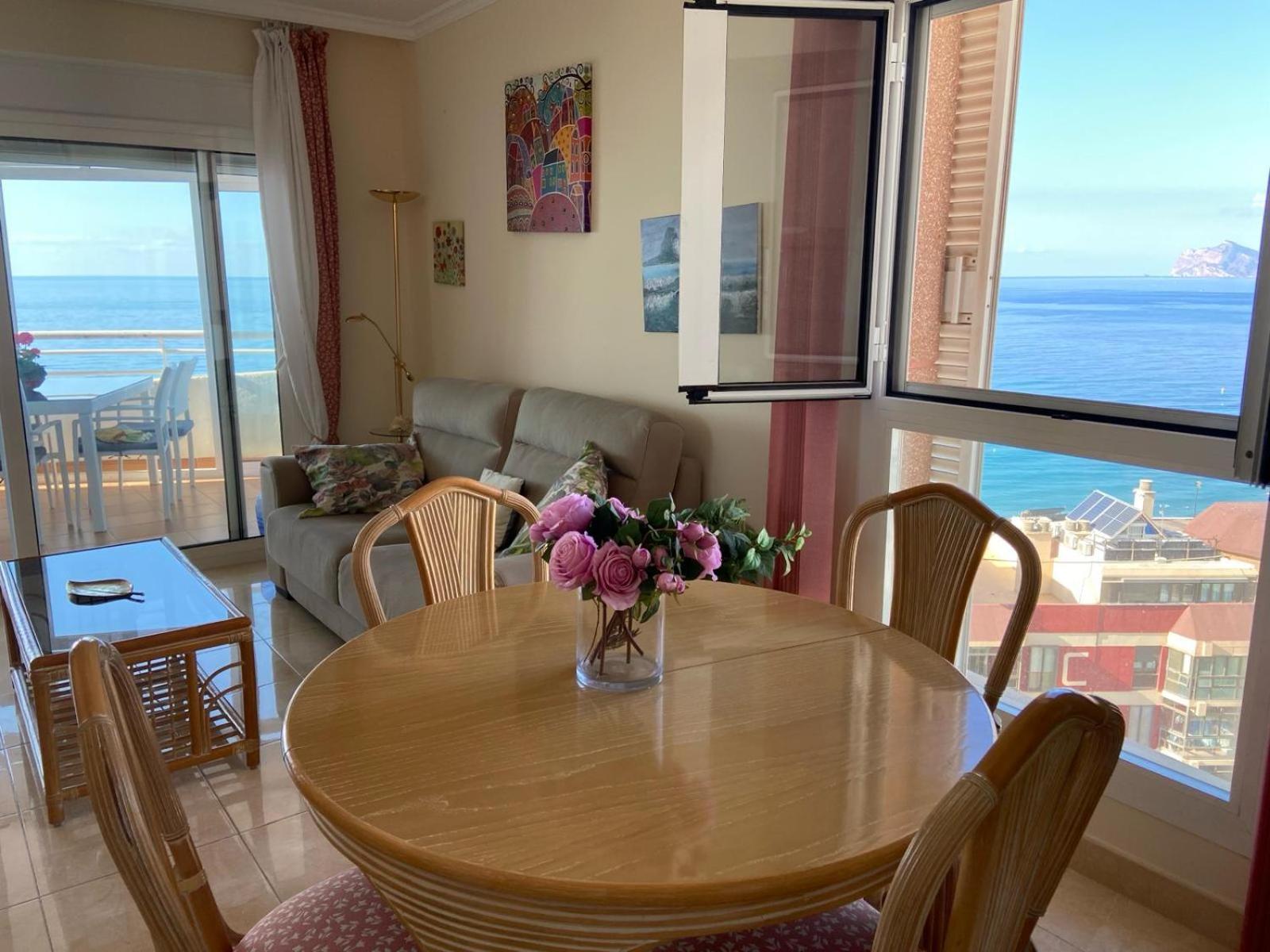 Seaview Apartment Playa De Oro 13Rd Floor Con Parking Calpe Bagian luar foto